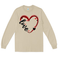 Mushroom valentines day heart Long Sleeve Tee - MaliasSmallBusiness