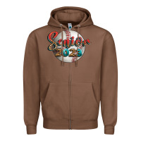 Chestnut baseball senior 2023 Zipper Hoodie - BundleAndBundleShop