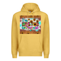 Antique Gold i'm not for everyone Premium Hoodie - JahusDesignShop