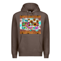 Coffee i'm not for everyone Premium Hoodie - JahusDesignShop
