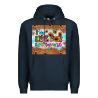 Navy i'm not for everyone Premium Hoodie - JahusDesignShop