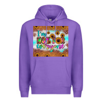 Purple i'm not for everyone Premium Hoodie - JahusDesignShop