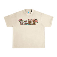 Sandshell Western Floral Mama Urban Heavy Tee - LillyAllenDesigns