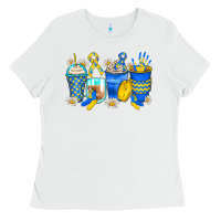 White down syndrome coffee cups Ladies Tee - Zillion Design Studio
