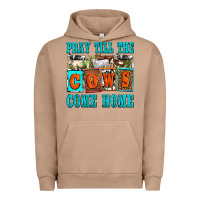 Pigment Burro pray till the cows come home olivia Urban Hoodie - OliviaCreatesArt