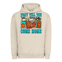 Pigment French Oak pray till the cows come home olivia Urban Hoodie - OliviaCreatesArt