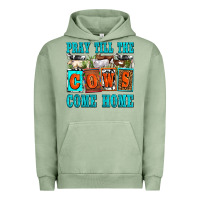 Pigment Oil Green pray till the cows come home olivia Urban Hoodie - OliviaCreatesArt
