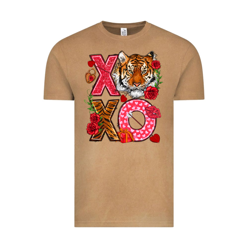 Xoxo With Tiger Vintage Tee by NancyCooperArtShop | Teevron