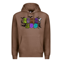 Chestnut Halloween howdy boo Premium Hoodie - NancyCooperArtShop