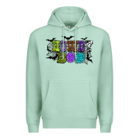 Seafoam Halloween howdy boo Premium Hoodie - NancyCooperArtShop