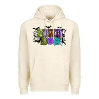 Tofu Halloween howdy boo Premium Hoodie - NancyCooperArtShop