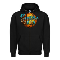 Black basketball senior 2023 Zipper Hoodie - BundleAndBundleShop