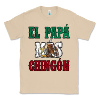 Mushroom El Papa Mas Chingon Mexican Flag Classic Tee - Jasminsmagicworld
