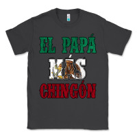 Smoke El Papa Mas Chingon Mexican Flag Classic Tee - Jasminsmagicworld