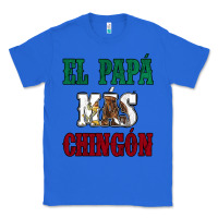 True Royal El Papa Mas Chingon Mexican Flag Classic Tee - Jasminsmagicworld