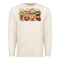 Sandshell school bus coffee cups Premium Sweatshirt - NancyCooperArtShop