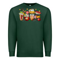 Sports Green school bus coffee cups Premium Sweatshirt - NancyCooperArtShop