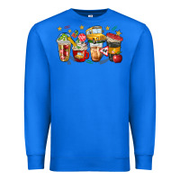 True Royal school bus coffee cups Premium Sweatshirt - NancyCooperArtShop