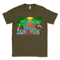Army Green My Favorite Coloris Sunshine Classic Tee - CowhideDigitalArt