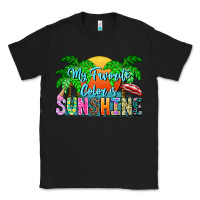 Black My Favorite Coloris Sunshine Classic Tee - CowhideDigitalArt