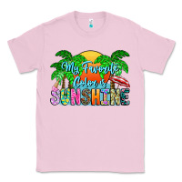 Bubblegum Pink My Favorite Coloris Sunshine Classic Tee - CowhideDigitalArt