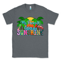 Charcoal Heather My Favorite Coloris Sunshine Classic Tee - CowhideDigitalArt
