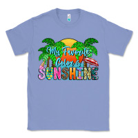 Colony Blue My Favorite Coloris Sunshine Classic Tee - CowhideDigitalArt