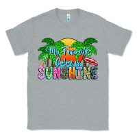 Heather Grey My Favorite Coloris Sunshine Classic Tee - CowhideDigitalArt