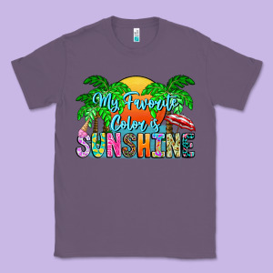 My Favorite Coloris Sunshine Classic Tee Designed By Cowhidedigitalart