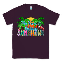 Plum My Favorite Coloris Sunshine Classic Tee - CowhideDigitalArt