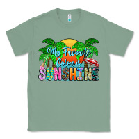Sage My Favorite Coloris Sunshine Classic Tee - CowhideDigitalArt