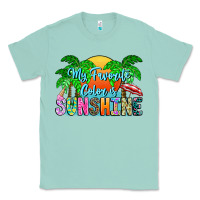 Seafoam My Favorite Coloris Sunshine Classic Tee - CowhideDigitalArt