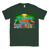 Sports Green My Favorite Coloris Sunshine Classic Tee - CowhideDigitalArt