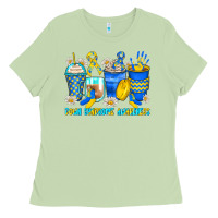Matcha down syndrome coffee cups Ladies Tee - Zillion Design Studio