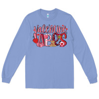 Colony Blue valentine vibes Long Sleeve Tee - MaliasSmallBusiness
