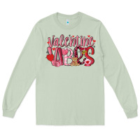 Matcha valentine vibes Long Sleeve Tee - MaliasSmallBusiness