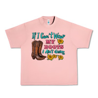 Salmon if i can't wear my boots i ain't going Urban Heavy Tee - BarkalooDesign