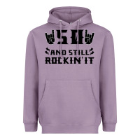 Lavender 50 Birthday Rock Heavyweight Hoodie - Bettercallsaul