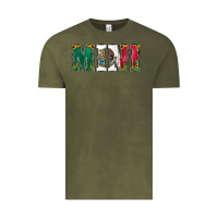 Vintage Olive mexican flag mini Vintage Tee - Jasminsmagicworld