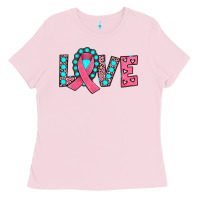 Bubblegum Pink love Ladies Tee - JahusDesignShop