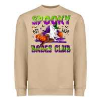 Mushroom Spooky babes club Heavyweight Sweatshirt - NancyCooperArtShop