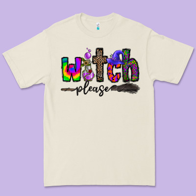 Witch Please Premium Tee Designed By Cowhidedigitalart