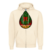 Sandshell christmas teardrop Zipper Hoodie - BundleAndBundleShop