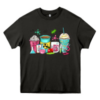 Asphalt science teacher coffee cups Heavy Core Tee - Zillion Design Studio