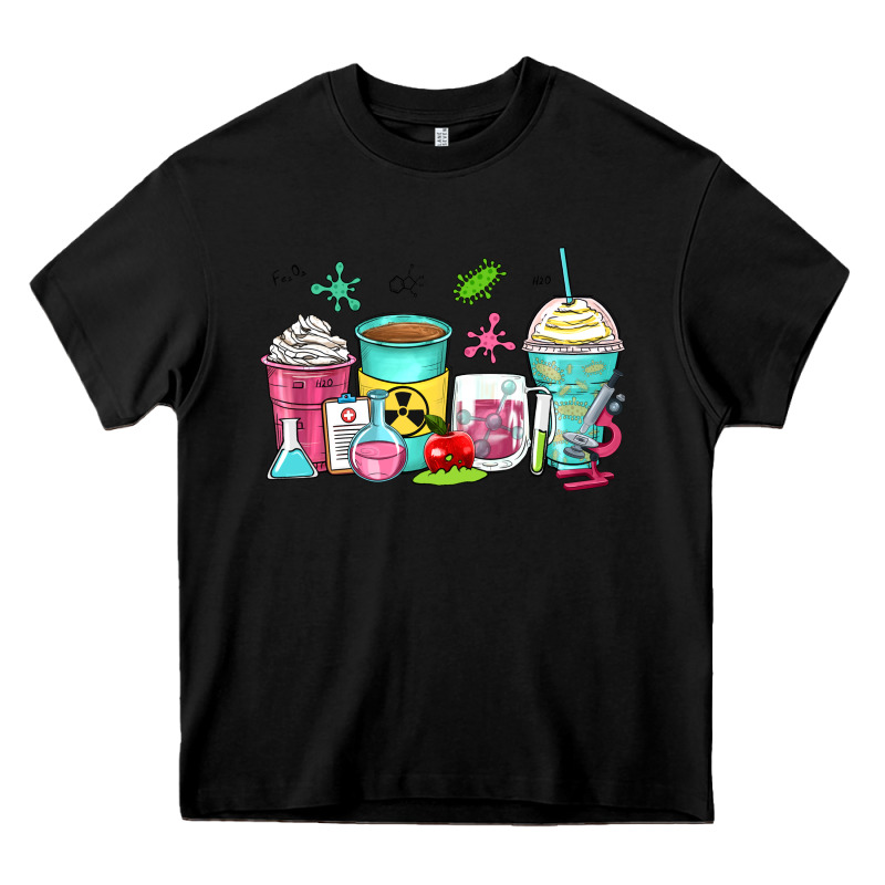 Science Teacher Coffee Cups Heavy Core Tee by Zillion Design Studio | Teevron