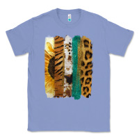 Leopard Sunflower Brush Strokes Classic Tee | Teevron