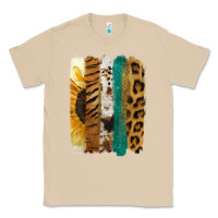 Mushroom Leopard Sunflower Brush Strokes Classic Tee - Jasminsmagicworld