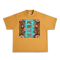 Peanut Butter Western Mama Pink Roses Urban Heavy Tee - LillyAllenDesigns