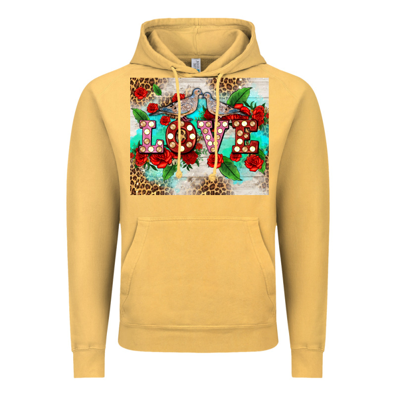 Love Birds And Love With Ross Vintage Hoodie by AdoDesignShop | Teevron