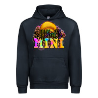 Navy softball mini Urban Hoodie - OliviaCreatesArt